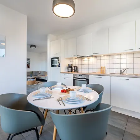 Lindholm-strandnaehe -balkon-im Zentrum Von 1 아파트 *